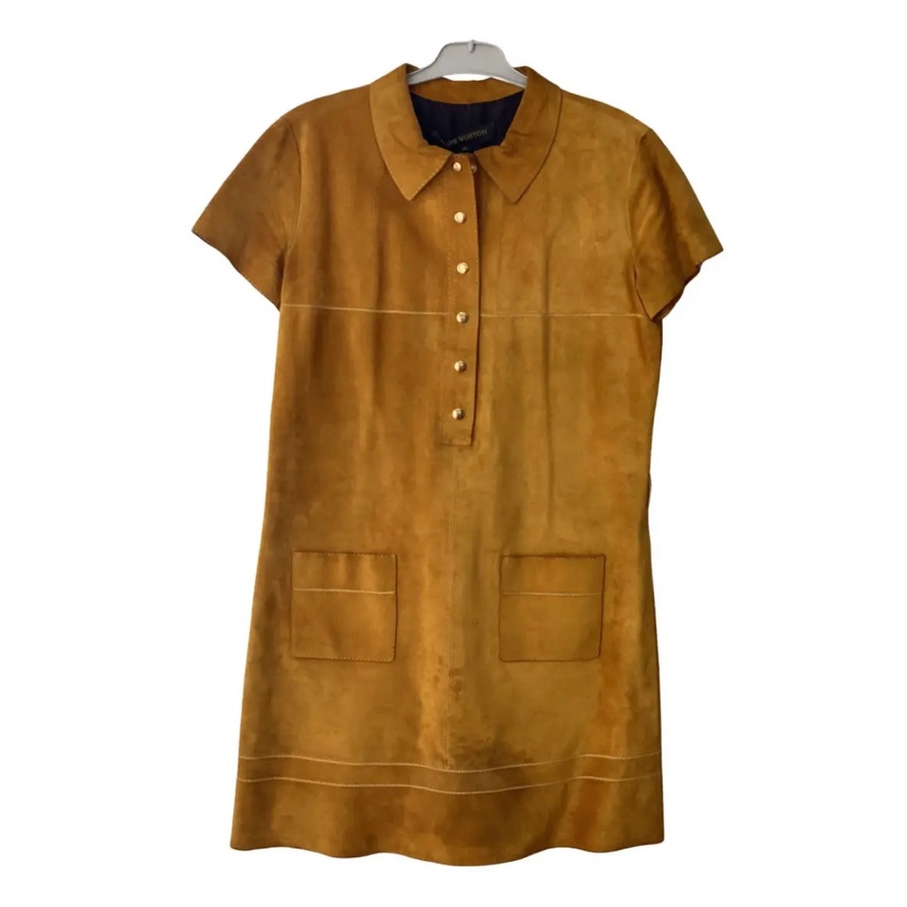 Louis vuitton mini suede dress